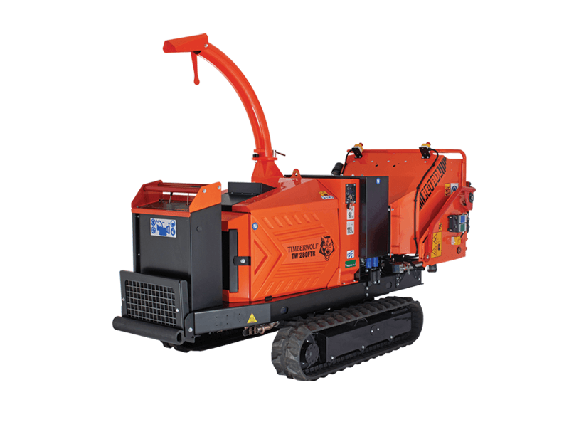 Timberwolf TW280FTR Chipper for sale, hire, parts, service - in Surrey Sussex, Herts, Beds, London, Kent, Essex from Green Plant