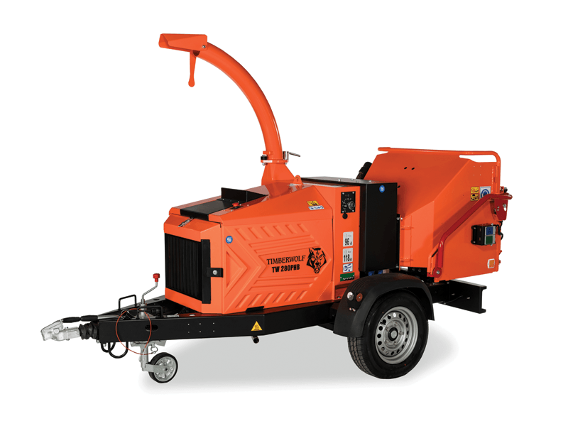Timberwolf TW 280PHB Chipper - for sale, hire, parts, service - in Surrey Sussex, Herts, Beds, London, Kent, Essex from Green Plant