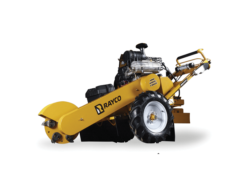 Rayco Push-behind, Self Propelled and Tracked Stump grinders for sale hire parts service from Green Plant