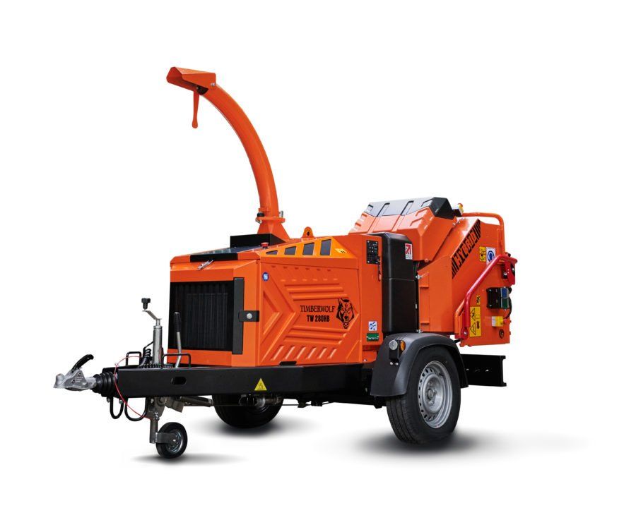 Timberwolf TW 280PHB Hybrid wood chipper - sales hire parts service from Green Plant