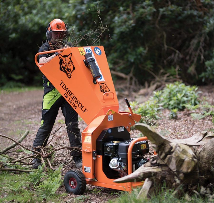 Timberwolf TW 13/75G petrol chipper - sale parts service - from Green Plant UK
