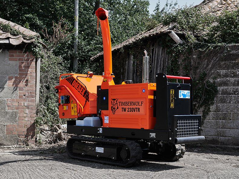 Timberwolf TW 230HB diesel chipper - sale hire parts service - from Green Plant UK