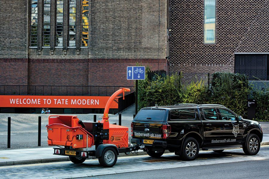 Timberwolf TW 280PHB petrol chipper - sale hire parts service - from Green Plant UK