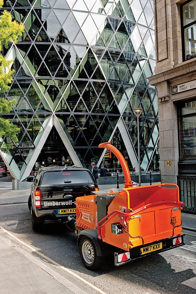 Timberwolf TW 280PHB petrol chipper - sale hire parts service - from Green Plant UK