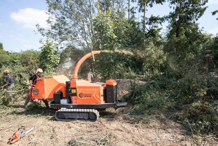 Timberwolf TW 280TFTR diesel chipper for hire from Green Plant UK