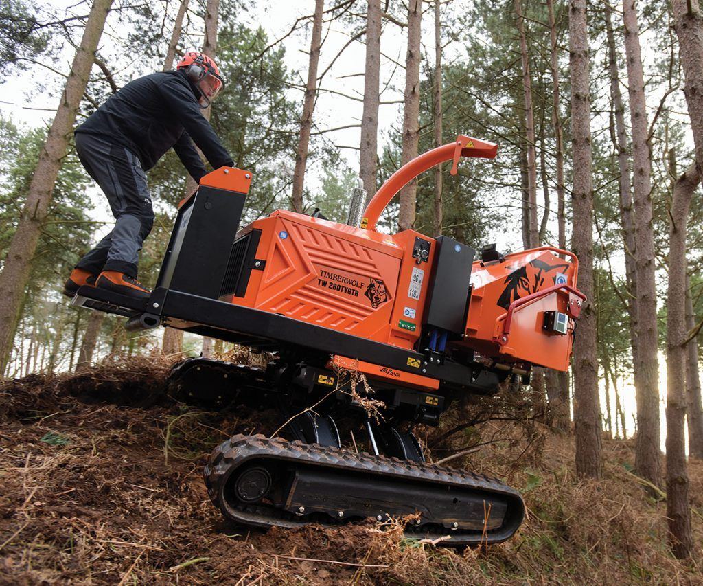 Timberwolf TW 280TVGTR chipper