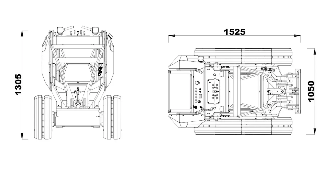 WorkyQuad wx22 HF Dimensions