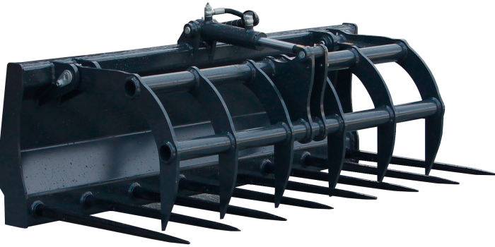 Effective silage fork which is available in two different widths. Equipped with two hydraulic cylinders. Silage fork (130 cm)