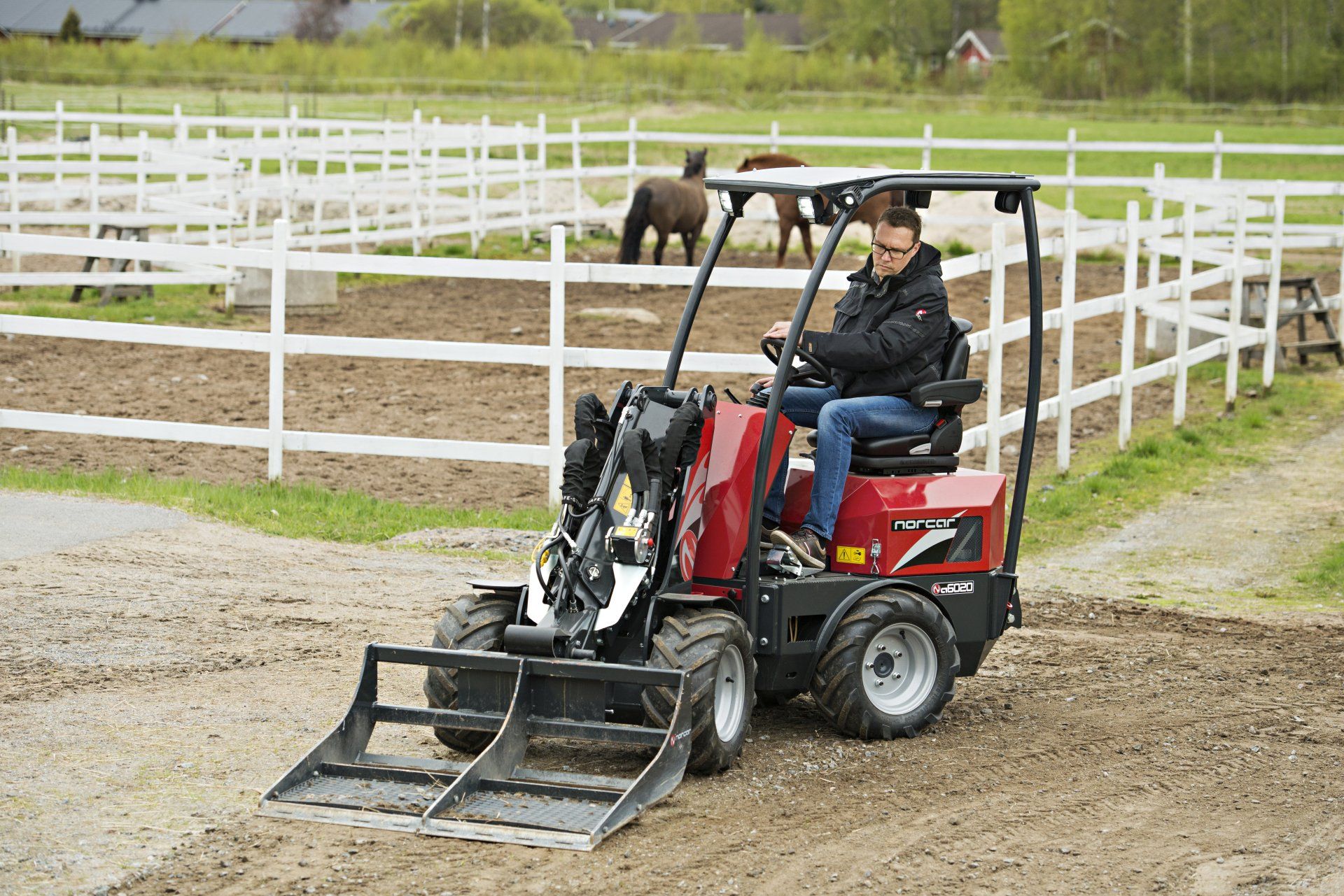 Green Plant is now the UK Norcar distributor for wheeled Miniloaders