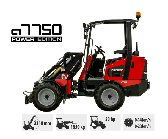 Norcar a7750 Power+ Wheeled Miniloader for sale from Green Plant