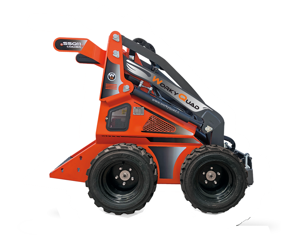CastGroup WorkyQuad wheeled mini skidsteers