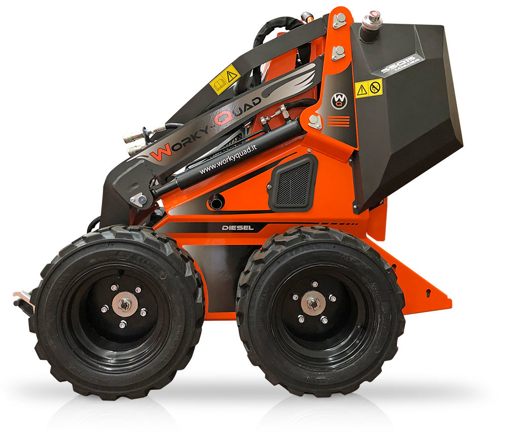 WorkyQuad SSQ15 D/RC mini skidsteer