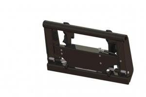 Attachment coupling plate Trima / SMS with hydraulically operated locking pins Trima/SMS