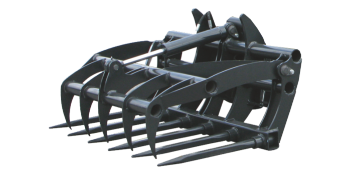 Suitable for most feed. A powerful hydraulic cylinder allows you to complete your job effectively. A compact model that also fits in to tight spaces. Silage fork (90 cm)