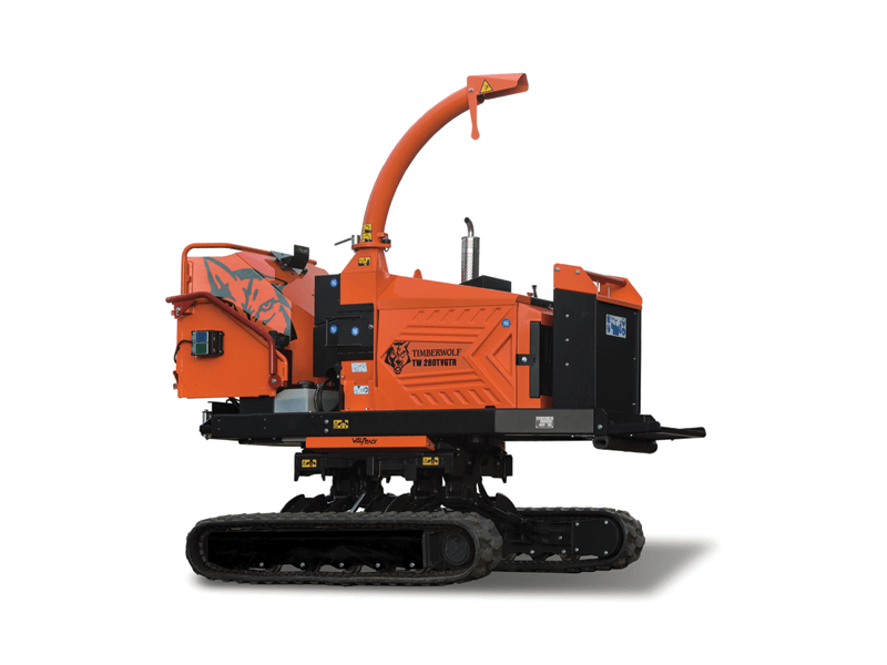 Timberwolf TW 280TVGTR diesel chipper for hire from Green Plant