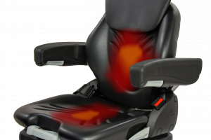 Comfort seat, electrically heated