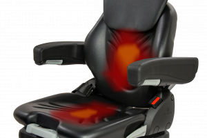 Comfort seat with electrically heated seat and back Comfort seat, electrically heated