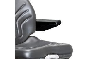 Provides a more comfortable and restful drive. Recommended for machines driven for longer periods of time in traffic and for landscaping. Norcar 755xc - Armrest, left