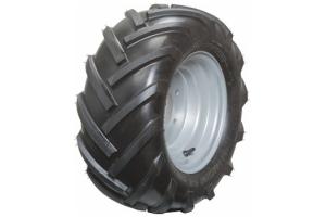 Tractor patterned tire. Provides good traction and is suitable for softer surfaces such as soil, sand, and gravel.Tread pattern is designed to keep the tire clean while driving on wet surfaces. Machine width 113 cm. Tire 23 x 10,5 - 12 TR