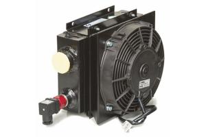 Maintains hydraulic oil's temperature at correct level while operating tools that require high oil flow during long driving periods. Hydraulic Oil Cooler