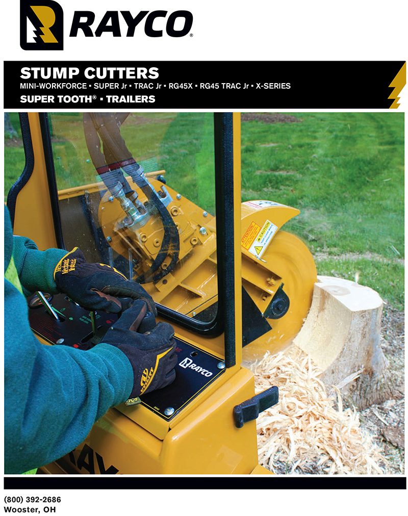 Rayco RG45T Brochure