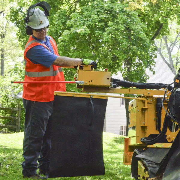 RG37T - Swing-out chip retainer curtains