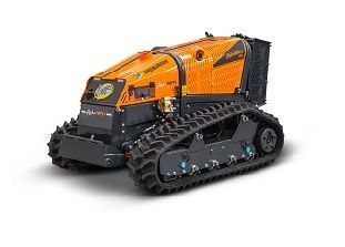 Energreen RoboFIFTI with flail or Forestry Head available for hire from Green Plant UK