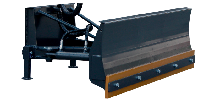 Simple and effective tool for cleaning aisles, feeding tables or other types of smooth surfaces. Equipped with a rubber blade that can be replaced once it is worn out and with a hydraulic tilt function. Rubber Scraper (180cm)