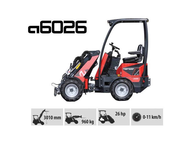 Norcar a6026 Miniloader for sale from Green Plant