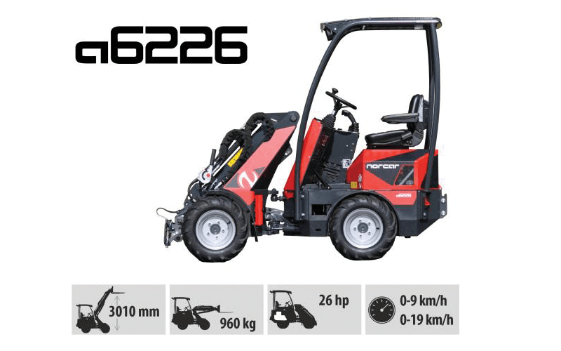 Norcar a6226Wheeled Miniloader for sale from Green Plant