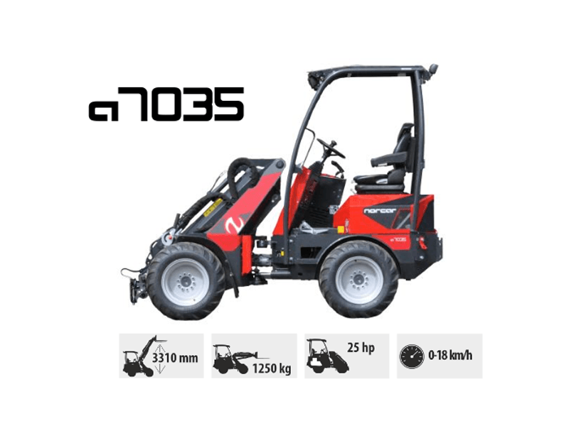 Norcar a7035 Miniloader for sale from Green Plant