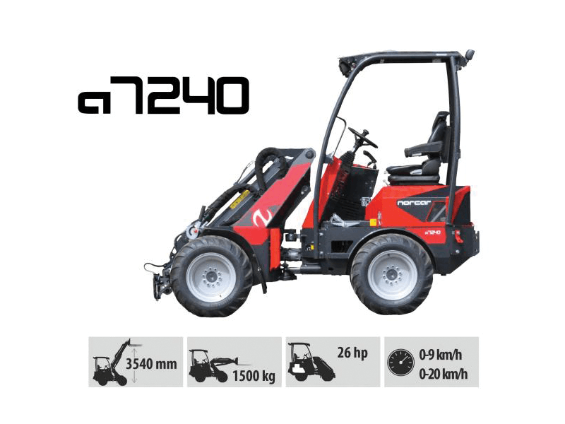 Norcar a7240 Miniloader for sale from Green Plant
