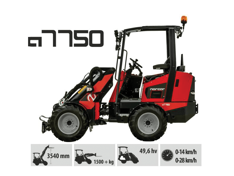 Norcar a7750 Miniloader for sale from Green Plant