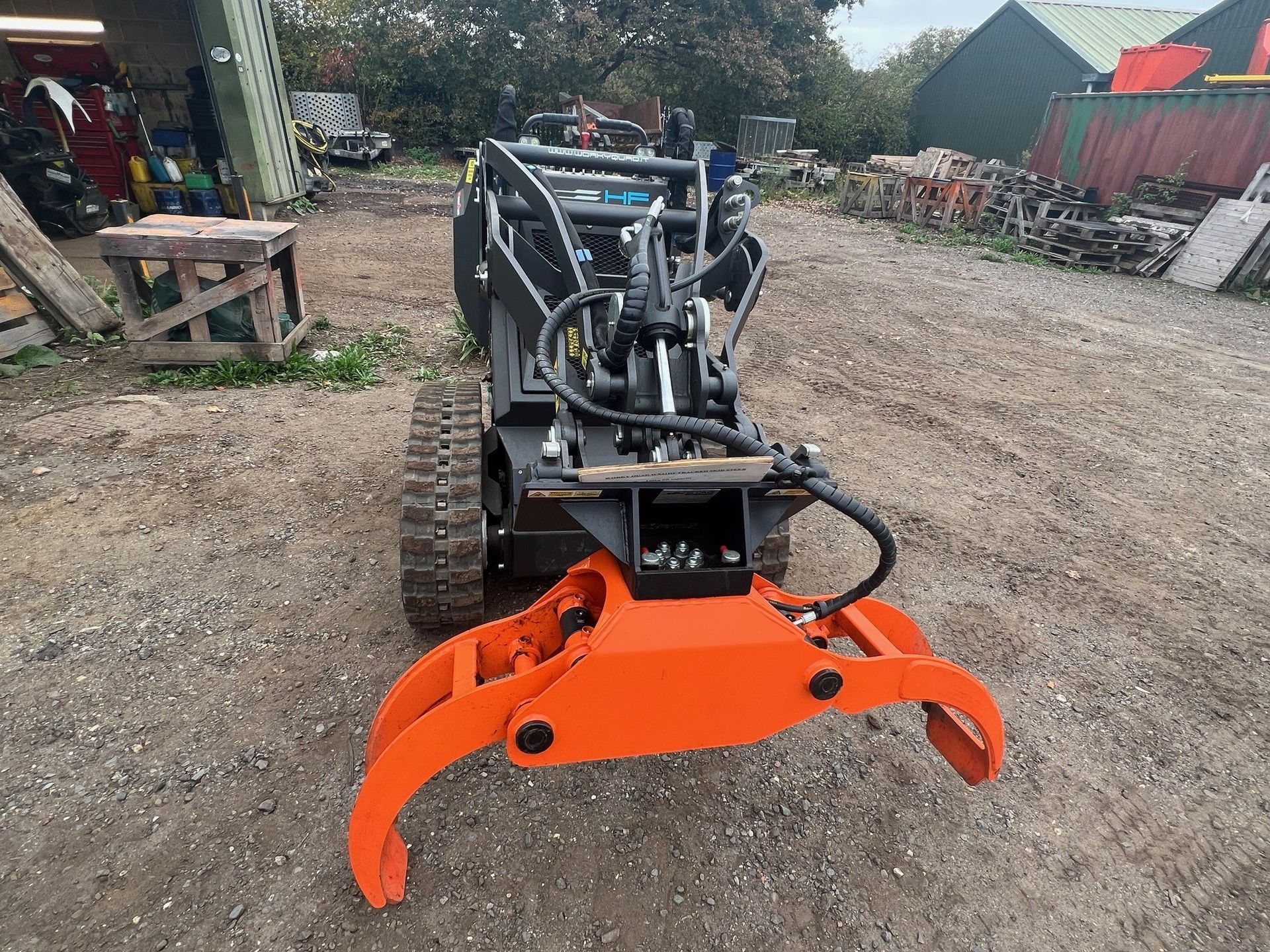 WorkyQuad wx21HF tracked mini skidsteer for sale