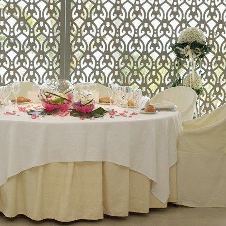 separador de ambiente en restaurante