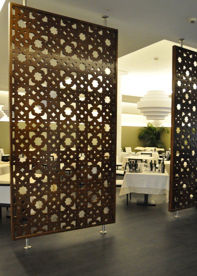 celosia modelo 4 Separadores de Ambientes decorados con celosias