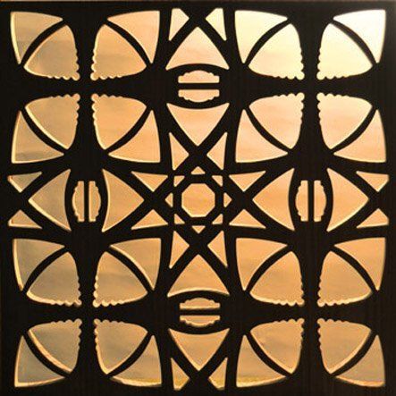 division de ambientes con celosias decorativas