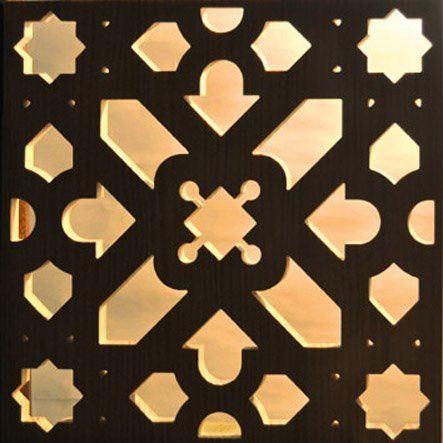 panel de celosia decorativa moderna