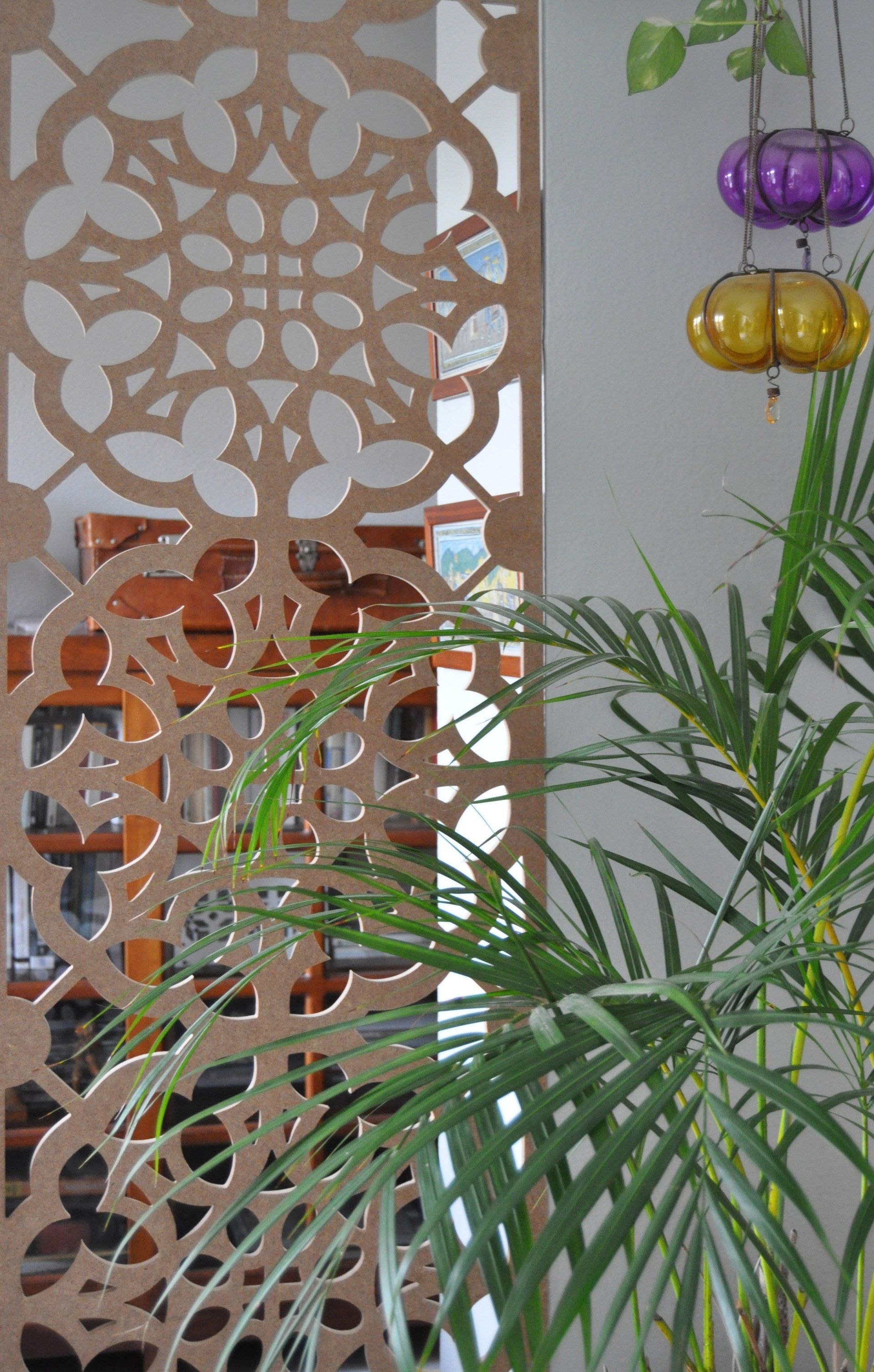 paneles decorativos de celosia para separacion de espacios