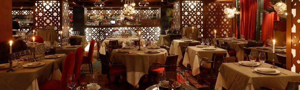 Celosía restaurante con separadores de ambiente modelo nº4 Celosía restaurante