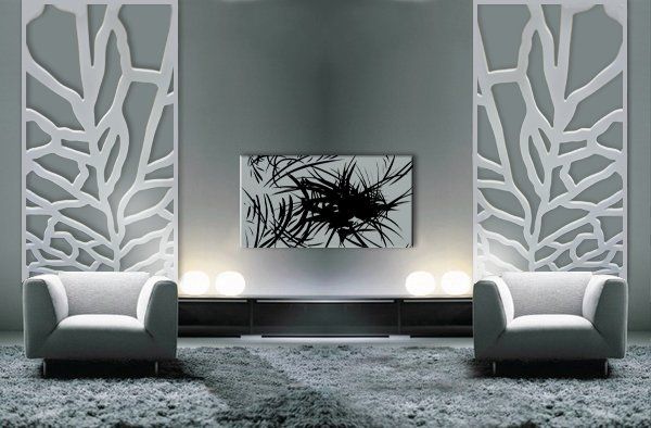 Paneles decorativos de celosías modelo nº 58 Paneles decorativos de celosías, y separadores de ambientes estilo moderno, celosías decorativas interior y exterior