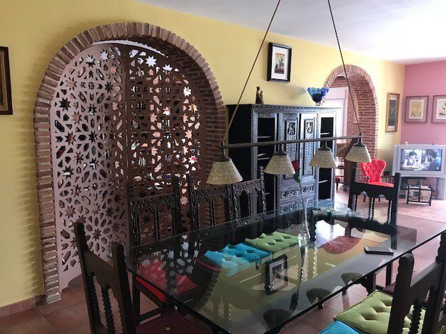 separadores de ambientes con celosia moderna