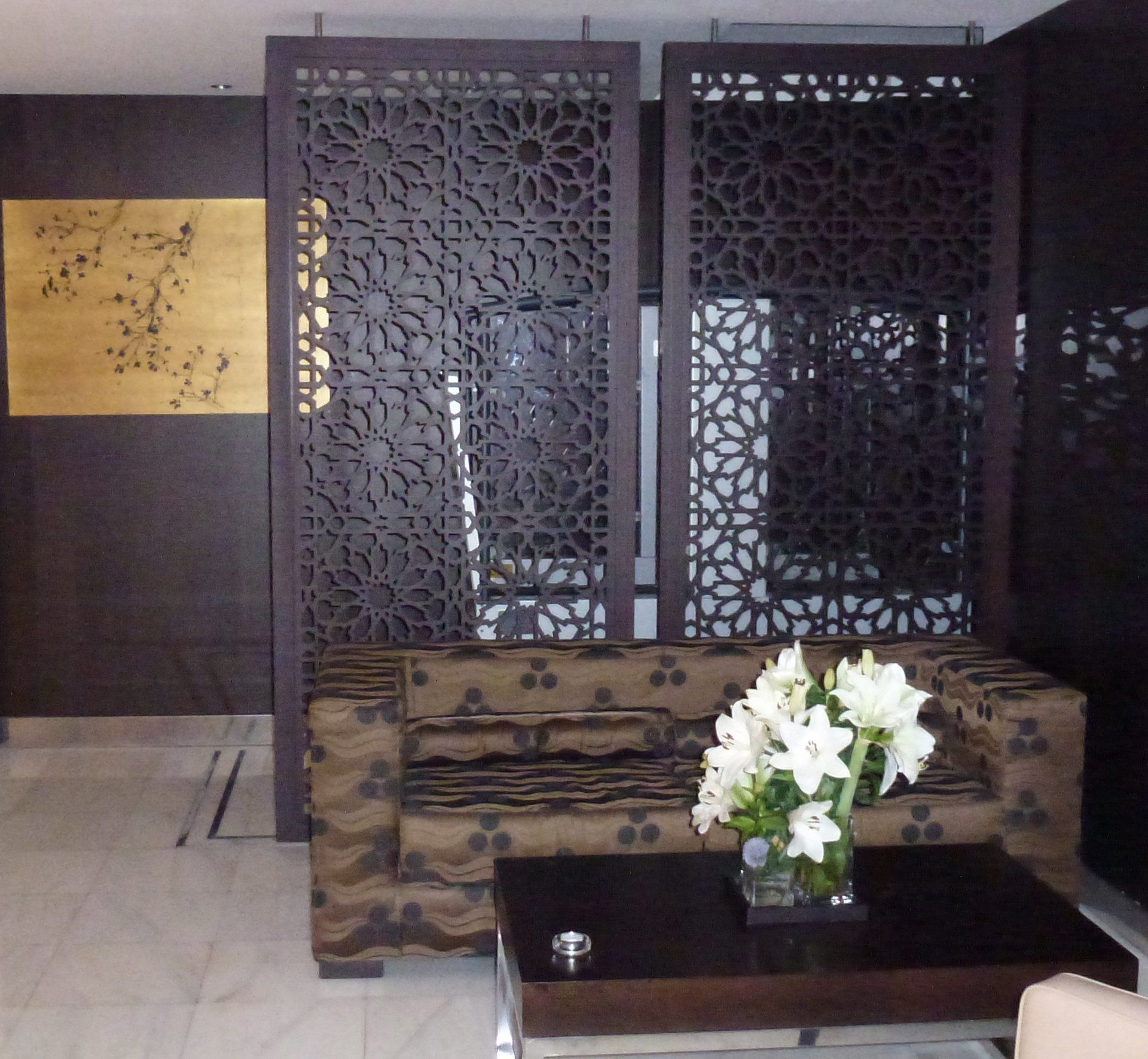 celosias madera, celosia separador moderno, celosias pvc