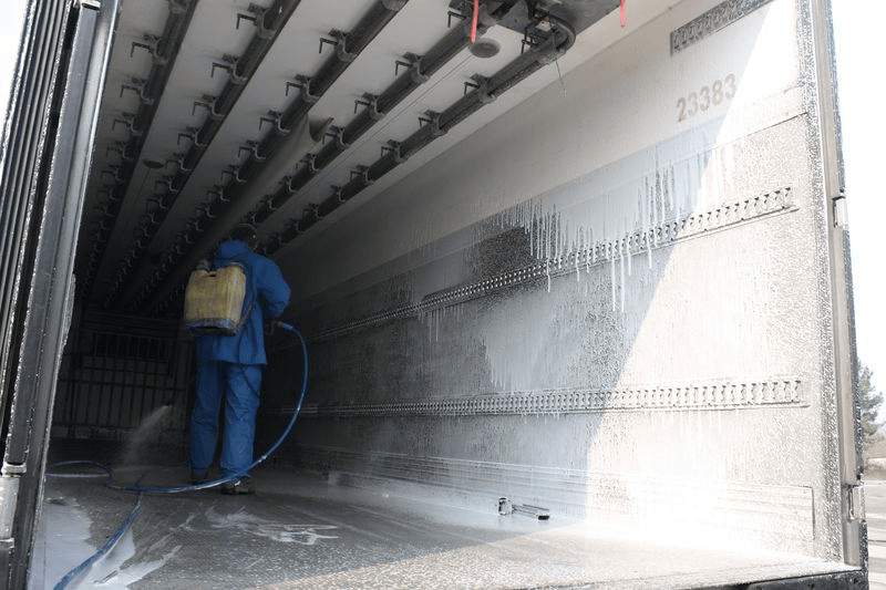 Lavage semi frigorifique