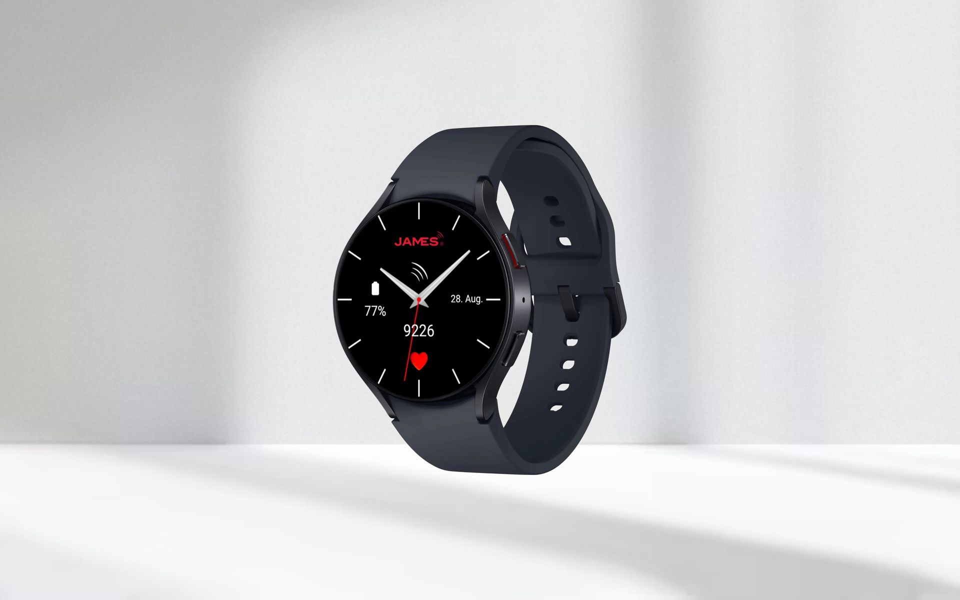 James Notrufuhr G6 Pro von Vitatel – elegante Notrufuhr