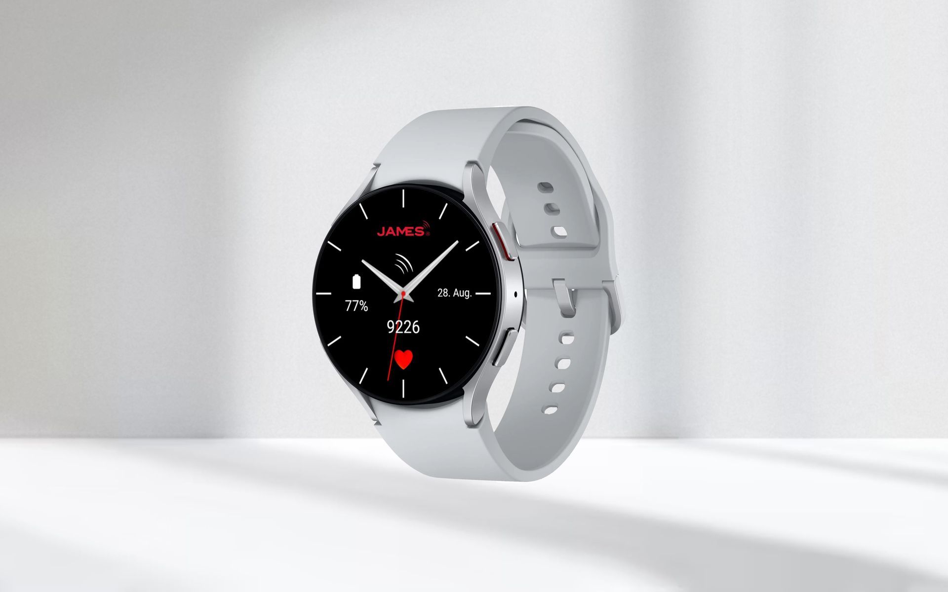 James Notrufuhr G6 Pro von Vitatel – elegante Notrufuhr