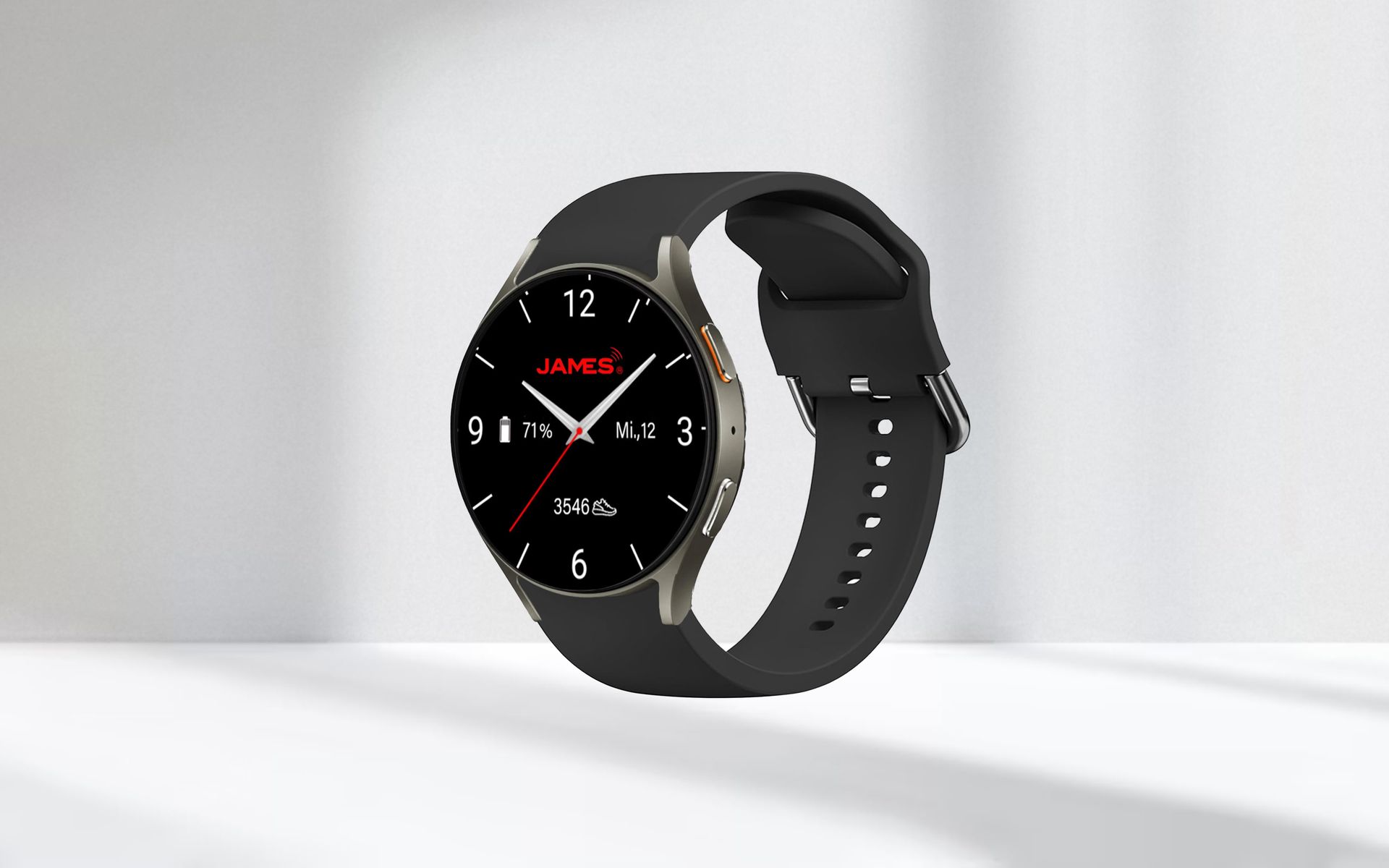 James Notrufuhr G6 Pro von Vitatel – elegante Notrufuhr