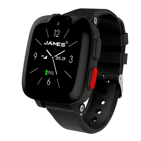 James Notrufuhr S6 von Vitatel – mobile Sicherheit mit GPS und Inaktivitätsalarm