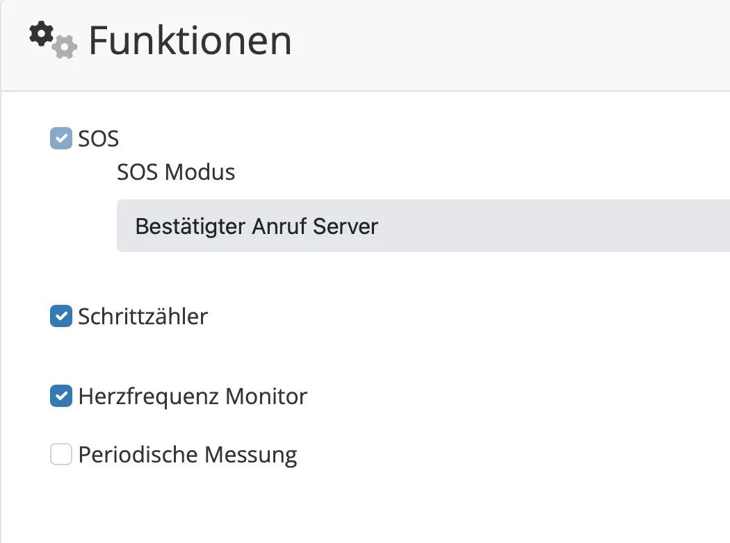Login-Plattform für Kunden von Vitatel James Notrufuhren