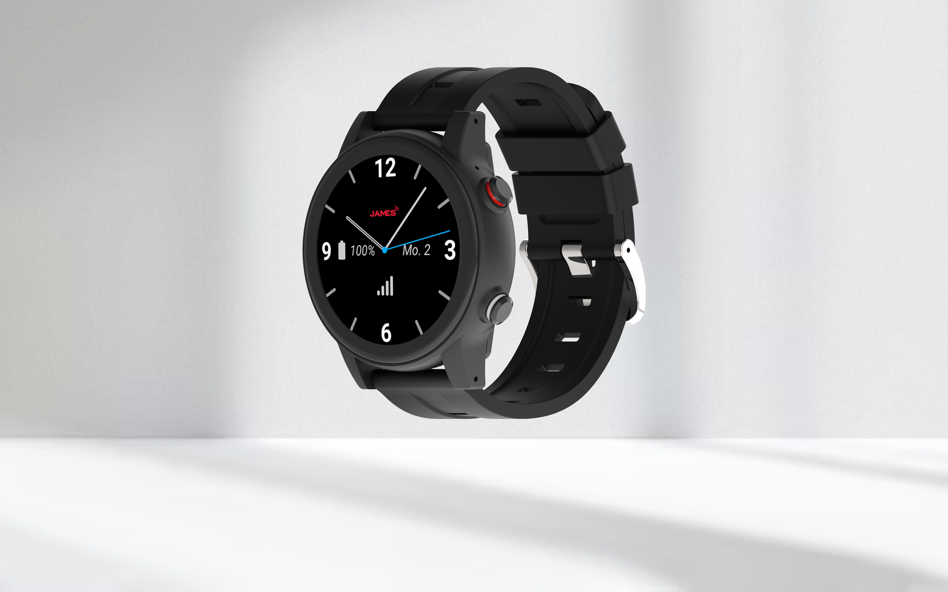 James Notrufuhr S6 von Vitatel – mobile Sicherheit mit GPS und Inaktivitätsalarm